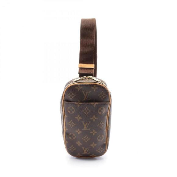 LOUIS VUITTON Brown Monogram Leather Fanny Pack - Picture 1 of 8